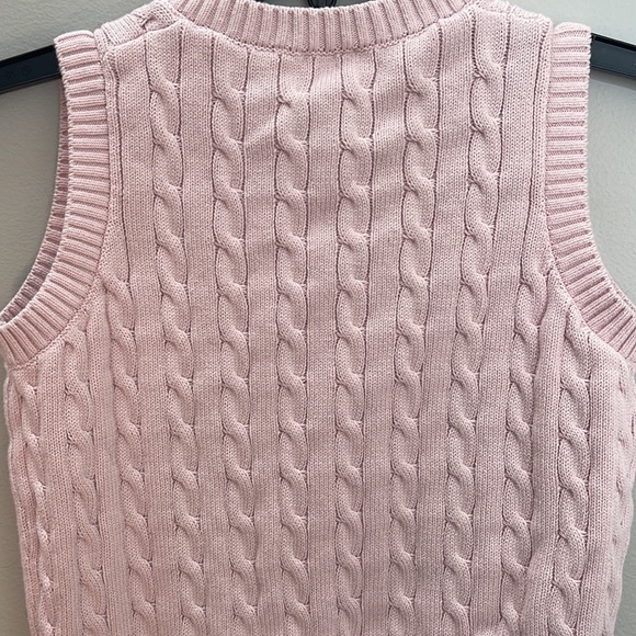 Light pink sweater vest excellent condition M - Picture 7 of 7